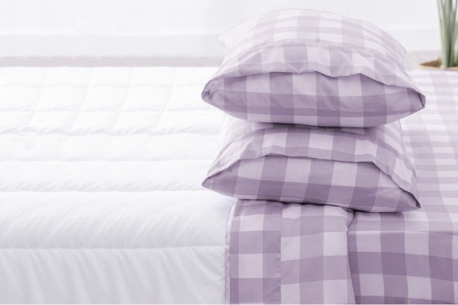 Lilac Gingham