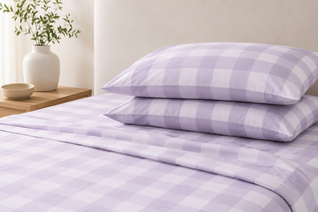 Lilac Gingham