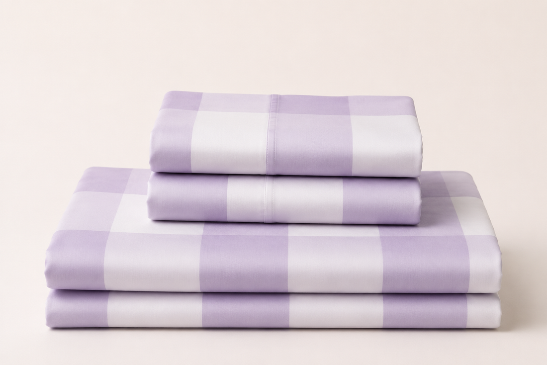 Lilac Gingham